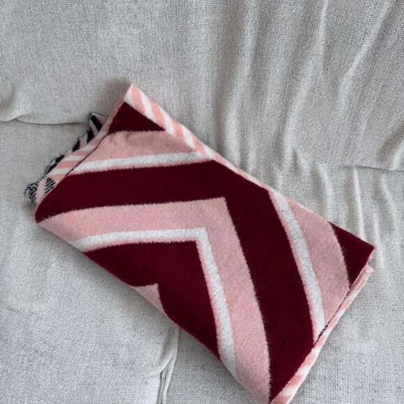 Maeve Anthropologie Patterned Scarf Chevron Abstract Long - Picture 1 of 4